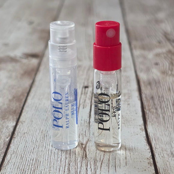 Men's Ralph Lauren Polo Red & Blue Fragrance Samples - Picture 1 of 1